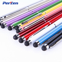 10 sztuk/paczka uniwersalny 2 w 1 rysik do ekranu dotykowego długopisy dla iPad iPhone Samsung Tablet/wszystkie telefony komórkowe/Tablet PC + Zip Bag 5